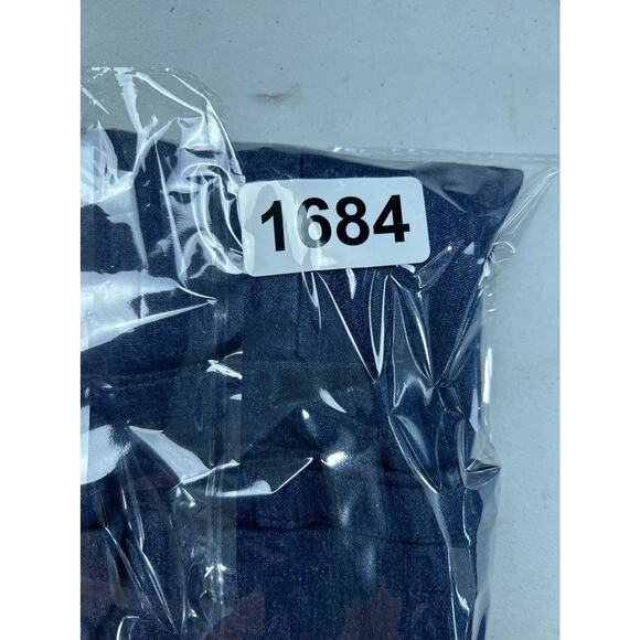 Orvis 8P Blue Denim Jean Skirt Midi Modest Home School Mid Calf Elastic Stretch - Picture 13 of 13